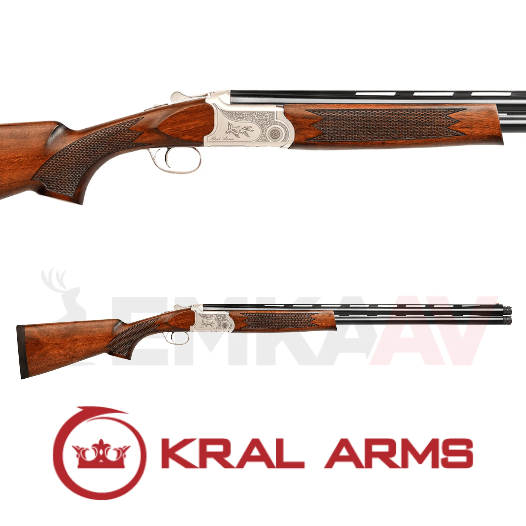 Kral Arms Caracara Beyaz Süperpoze Av Tüfeği (CW-0004 - EJEKTÖRLÜ)