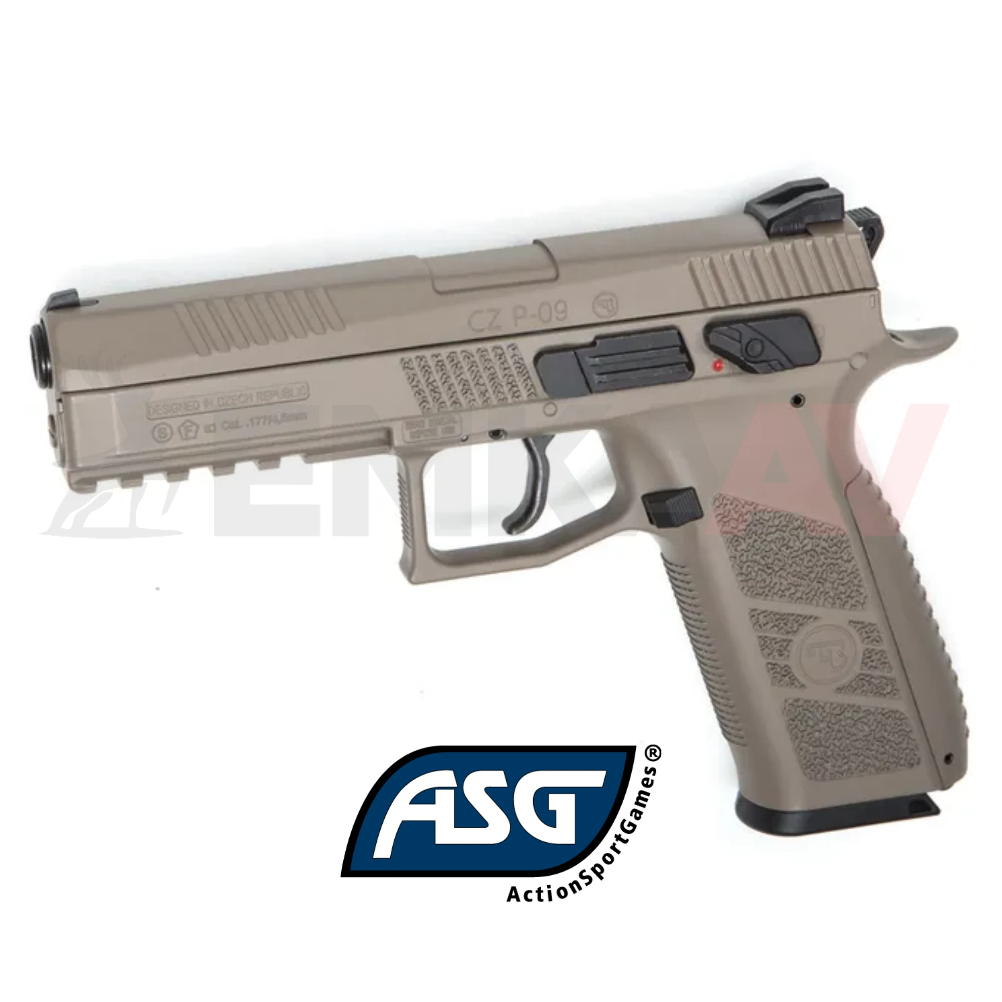 Asg CZ P-09 Duty FDE Blowback Havalı Tabanca 18525