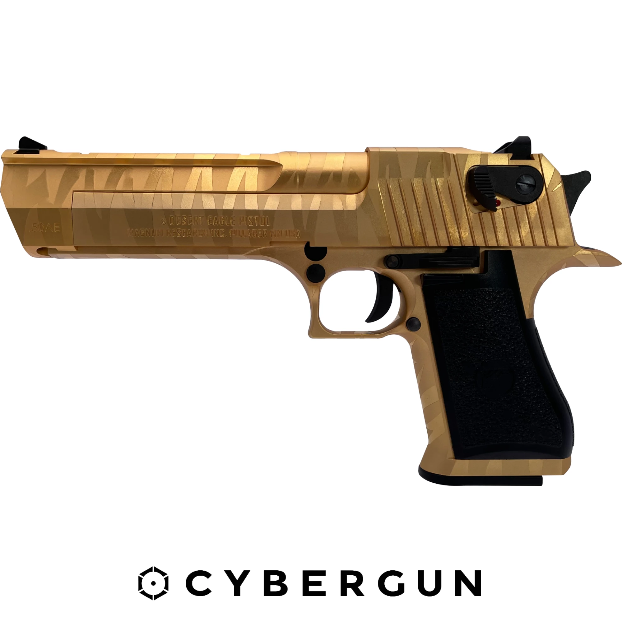 Cybergun Desert Eagle .50AE Altın Kaplan Desen Airsoft Tabanca (6mm)