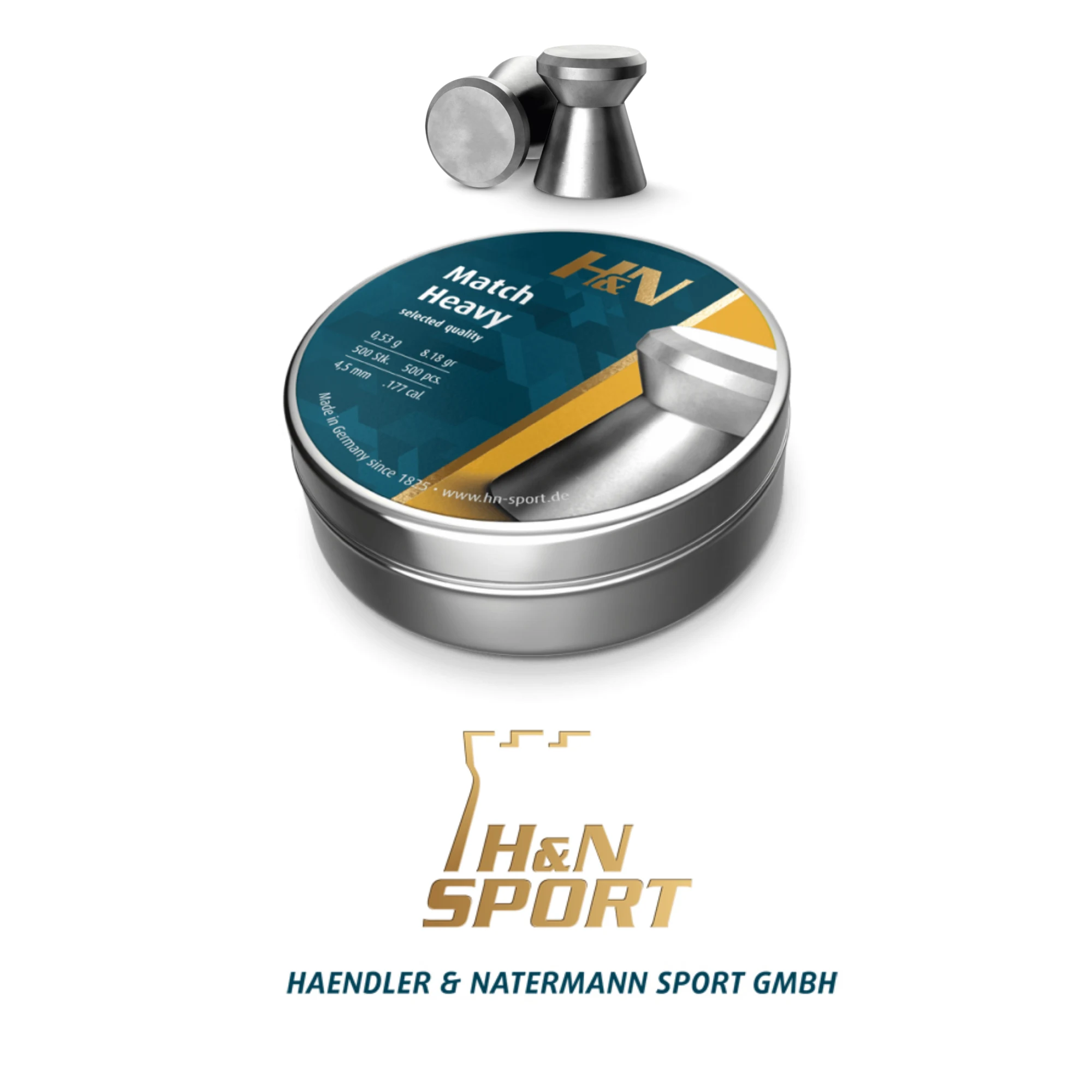 H&N Match Heavy 4.5 mm Saçma / 500 Adet
