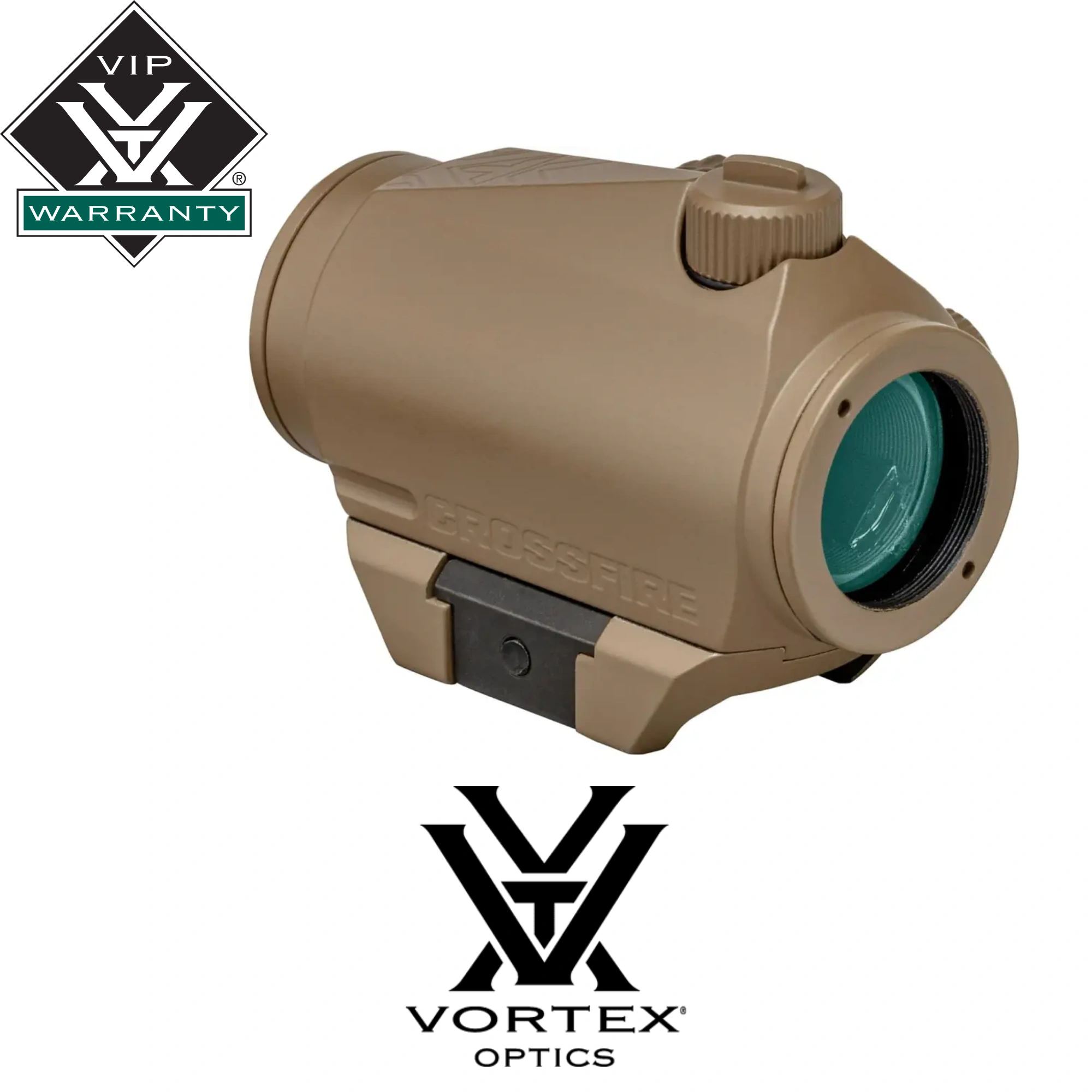 Vortex Crossfire Tan 2 MOA RedDot | Türkiye'nin En Ucuz Fiyatı