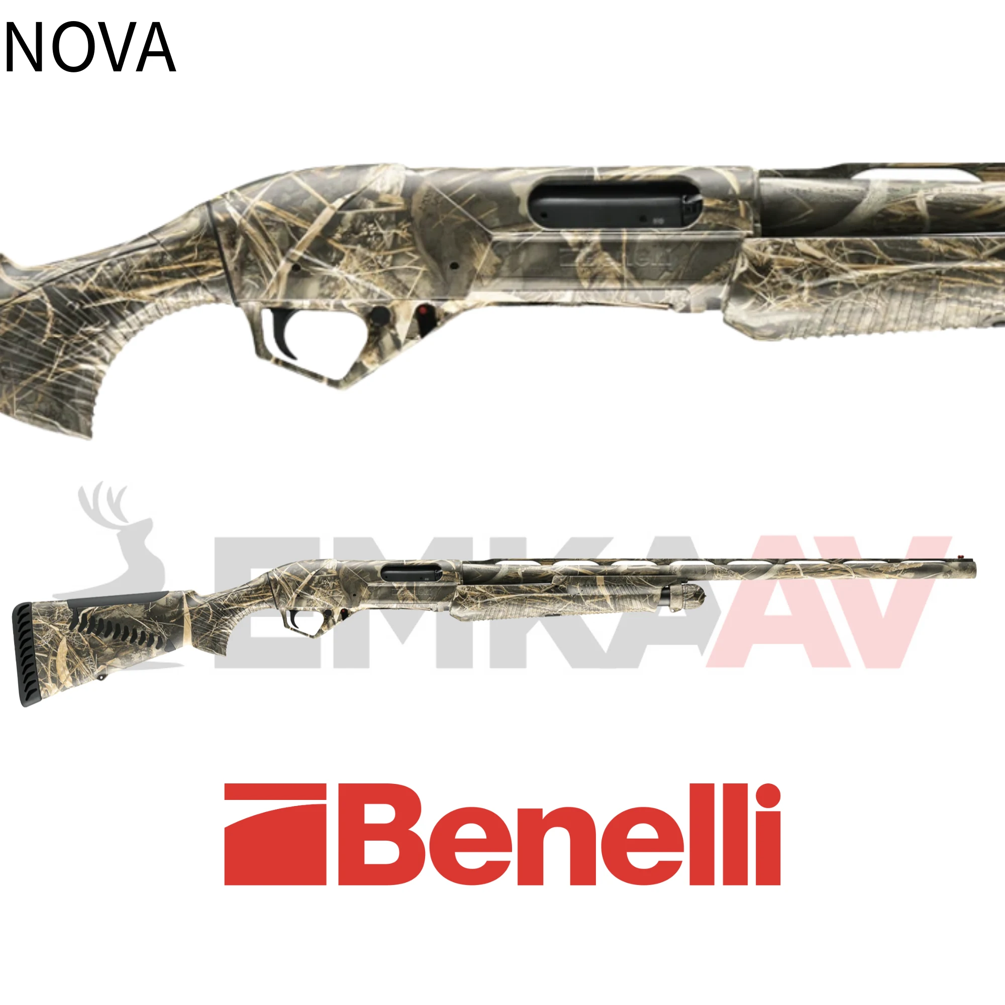 Benelli Nova Camo Max7 Pompalı Av Tüfeği