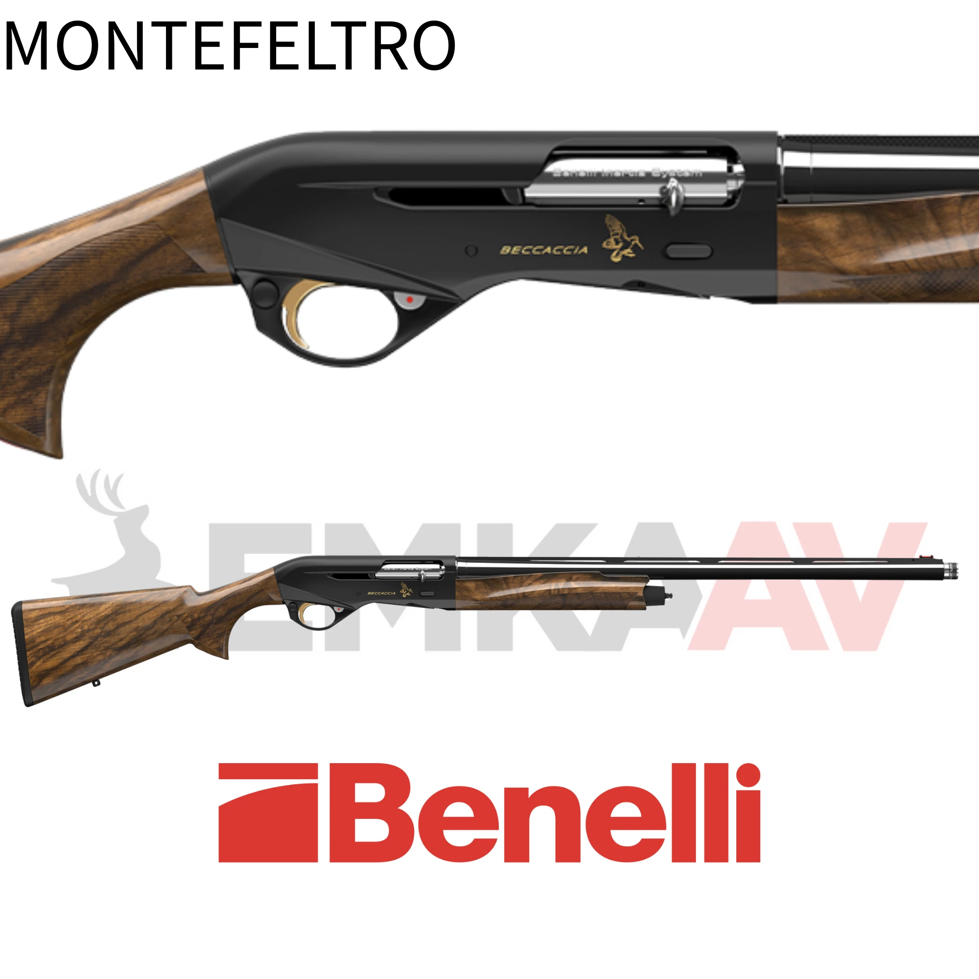 Benelli Montefeltro Beccaccia 20 Yarı Otomatik Av Tüfeği