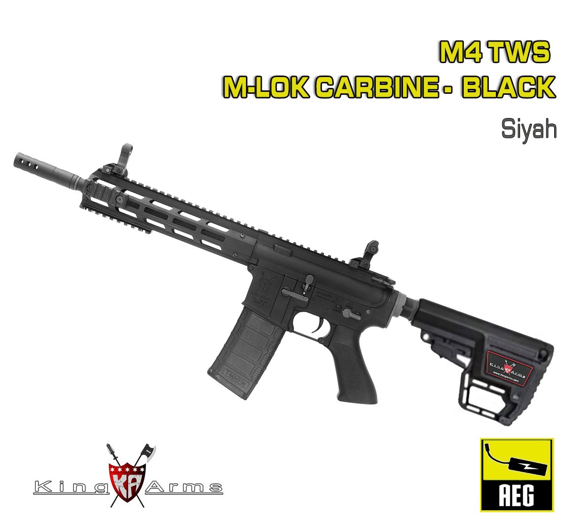 M4 TWS M-LOK Carbine - Siyah