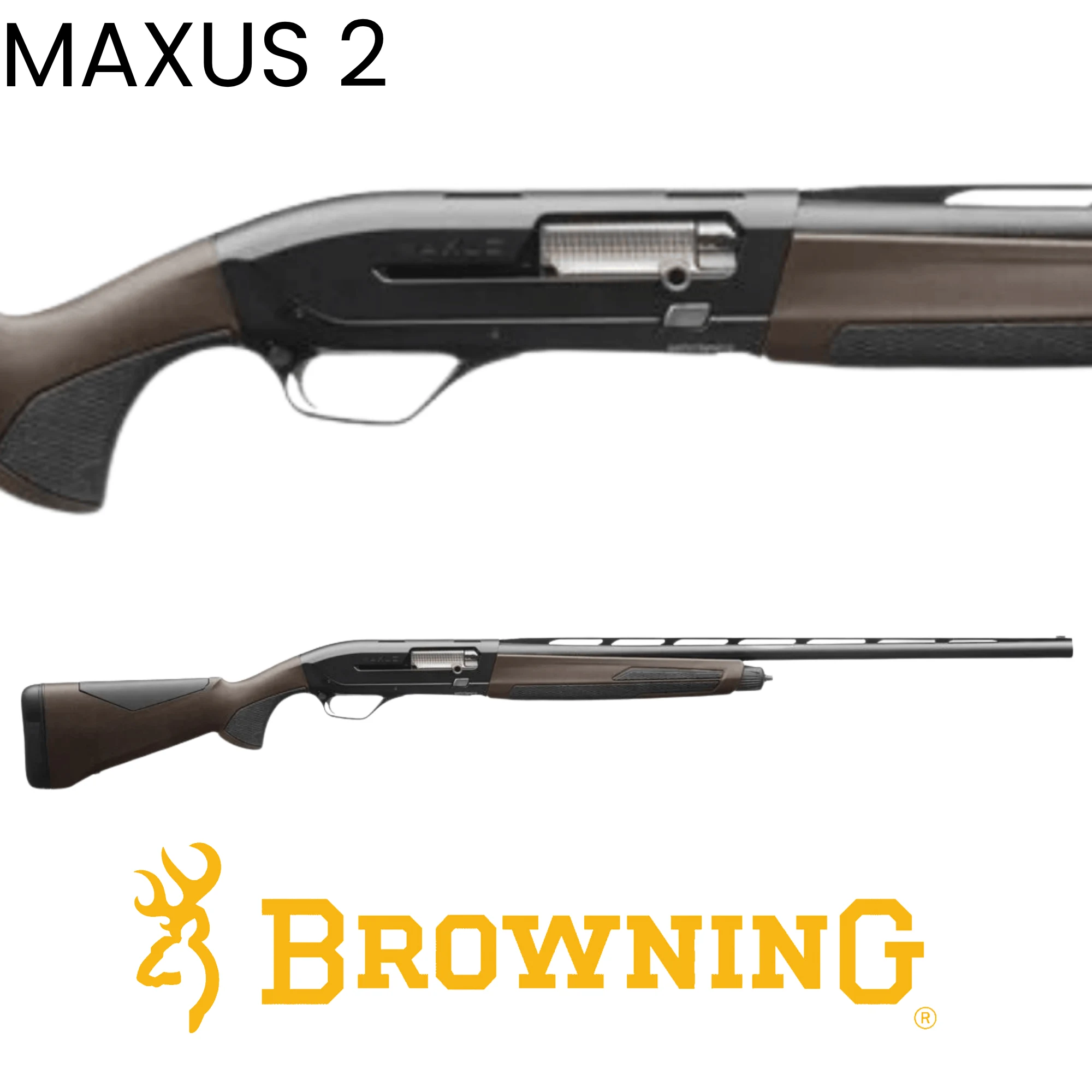 Browning Maxus 2 Composite Brown Yarı Otomatik Av Tüfeği