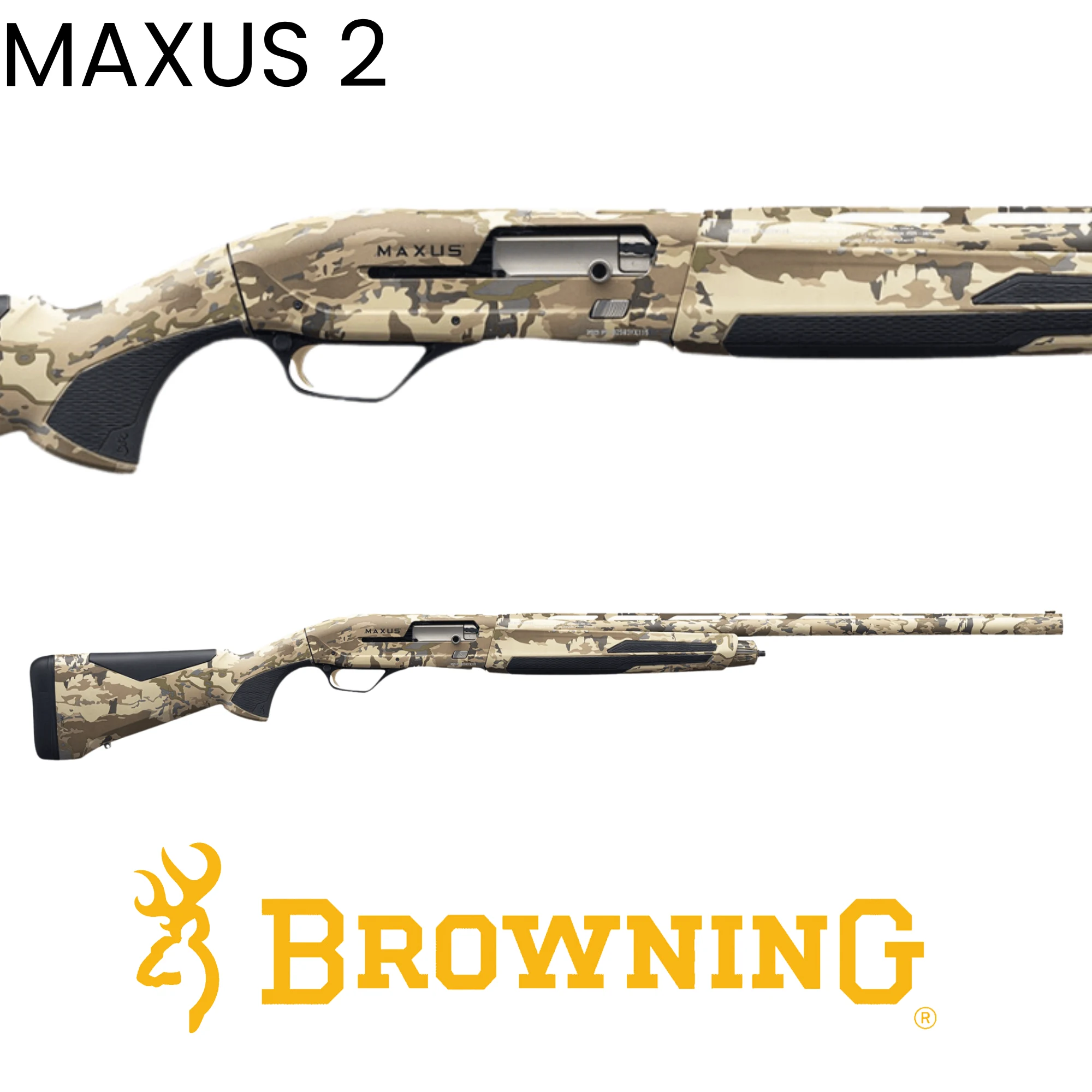 Browning Maxus 2 Camo Auric Yarı Otomatik Av Tüfeği