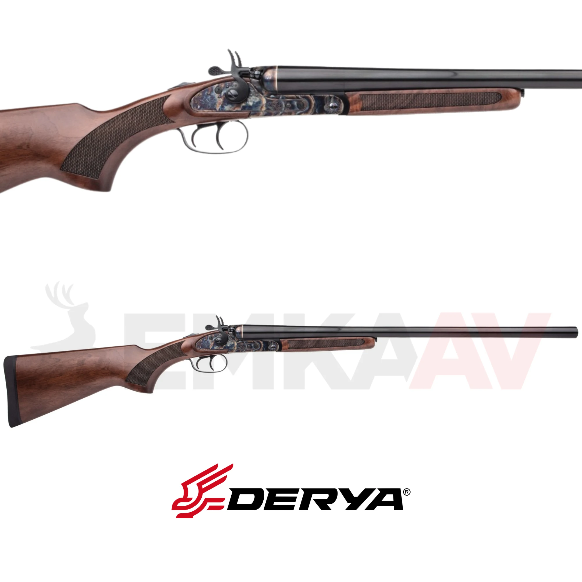 Derya Meriva MC-101M Meneviş 61cm Horozlu Çifte Av Tüfeği