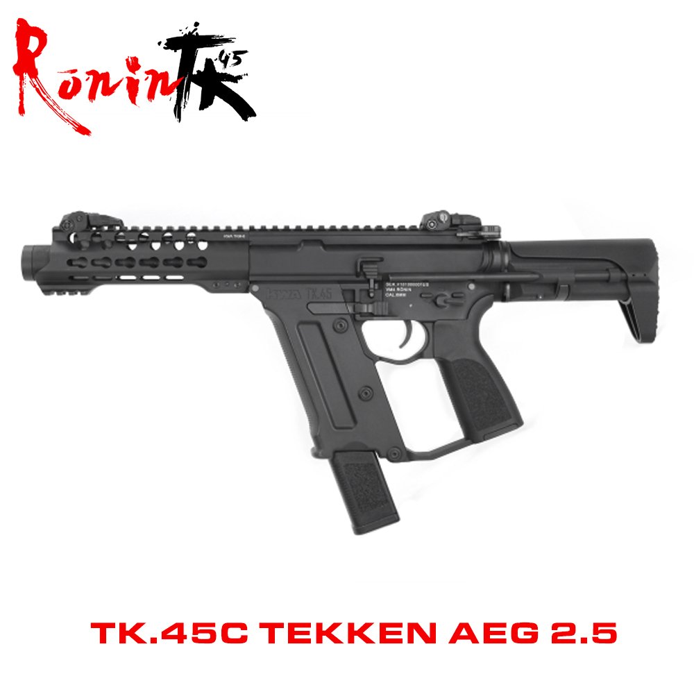 TK45C TEKKEN AEG 2.5 AIRSOFT TÜFEK - SİYAH Güç Ayarlı