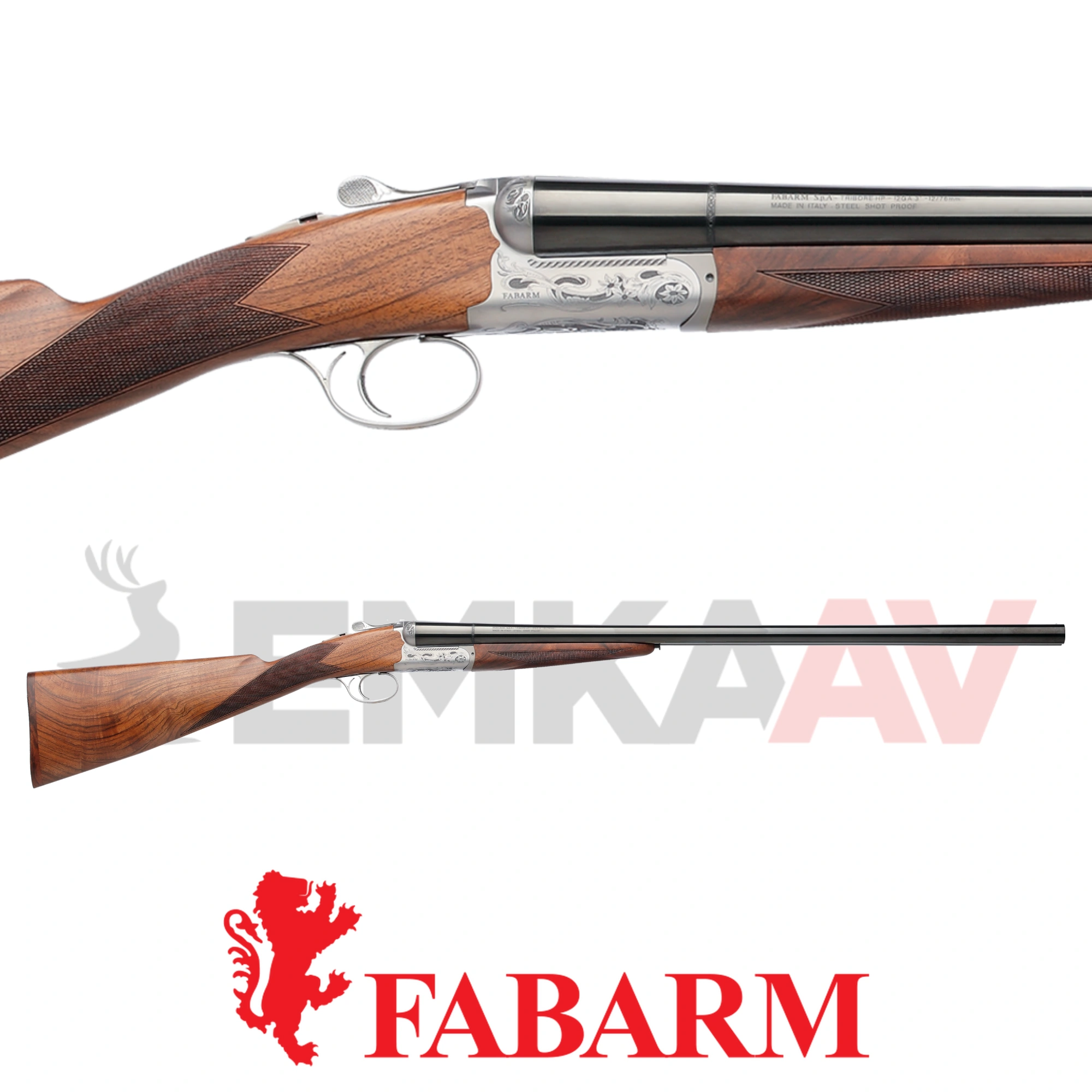 Fabarm Classis 12 İngiliz Kundak Çifte Av Tüfeği