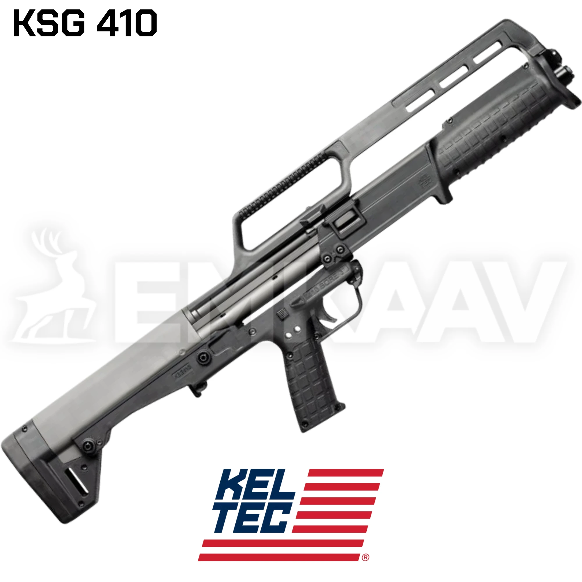 KEL-TEC KelTec KSG410 Siyah Bullpup Pompalı Av Tüfeği 5+5