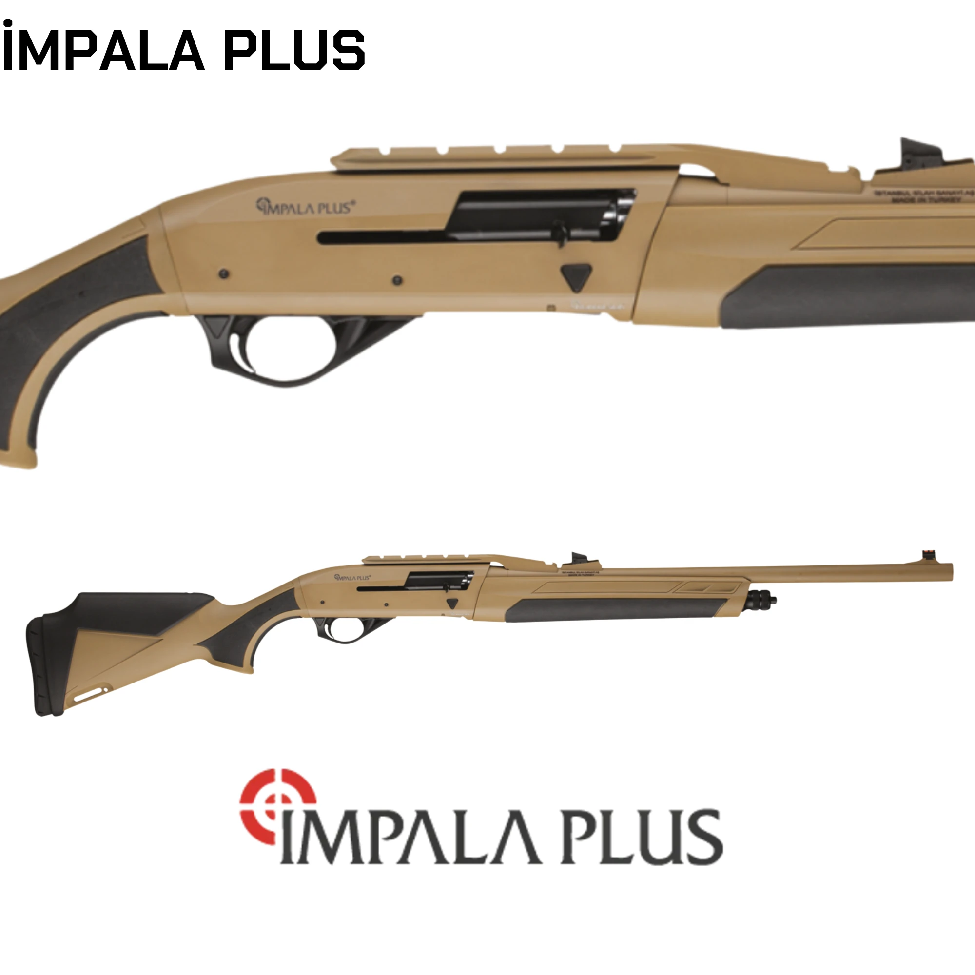 İmpala Plus Elite Desert Cantilever Slug Yarı Otomatik Av Tüfeği