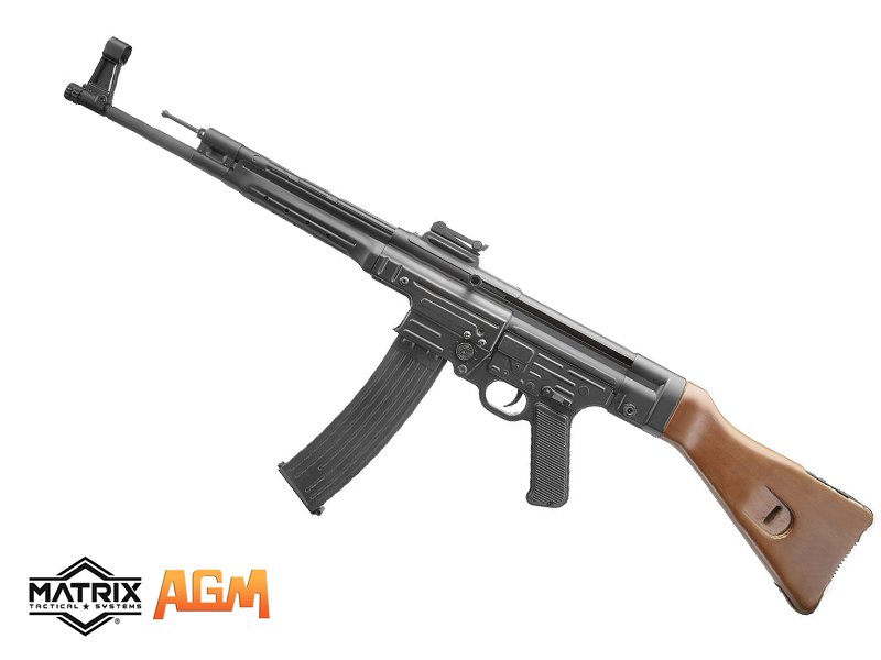 Matrix AGM Gerçek Ahşap Dipçikli StG44 WWII Full Metal Sturmgewehr Airsoft AEG Tüfek