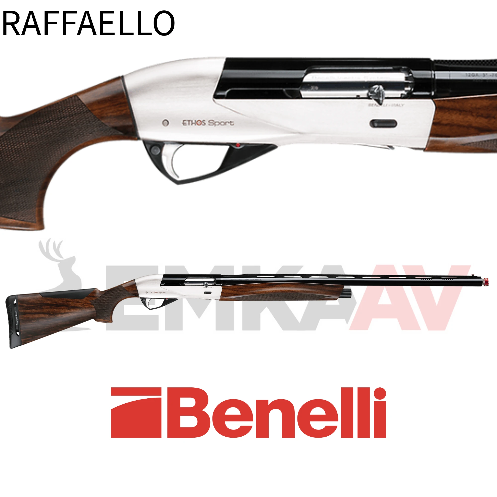 Benelli Raffaello Ethos Sport Yarı Otomatik Av Tüfeği