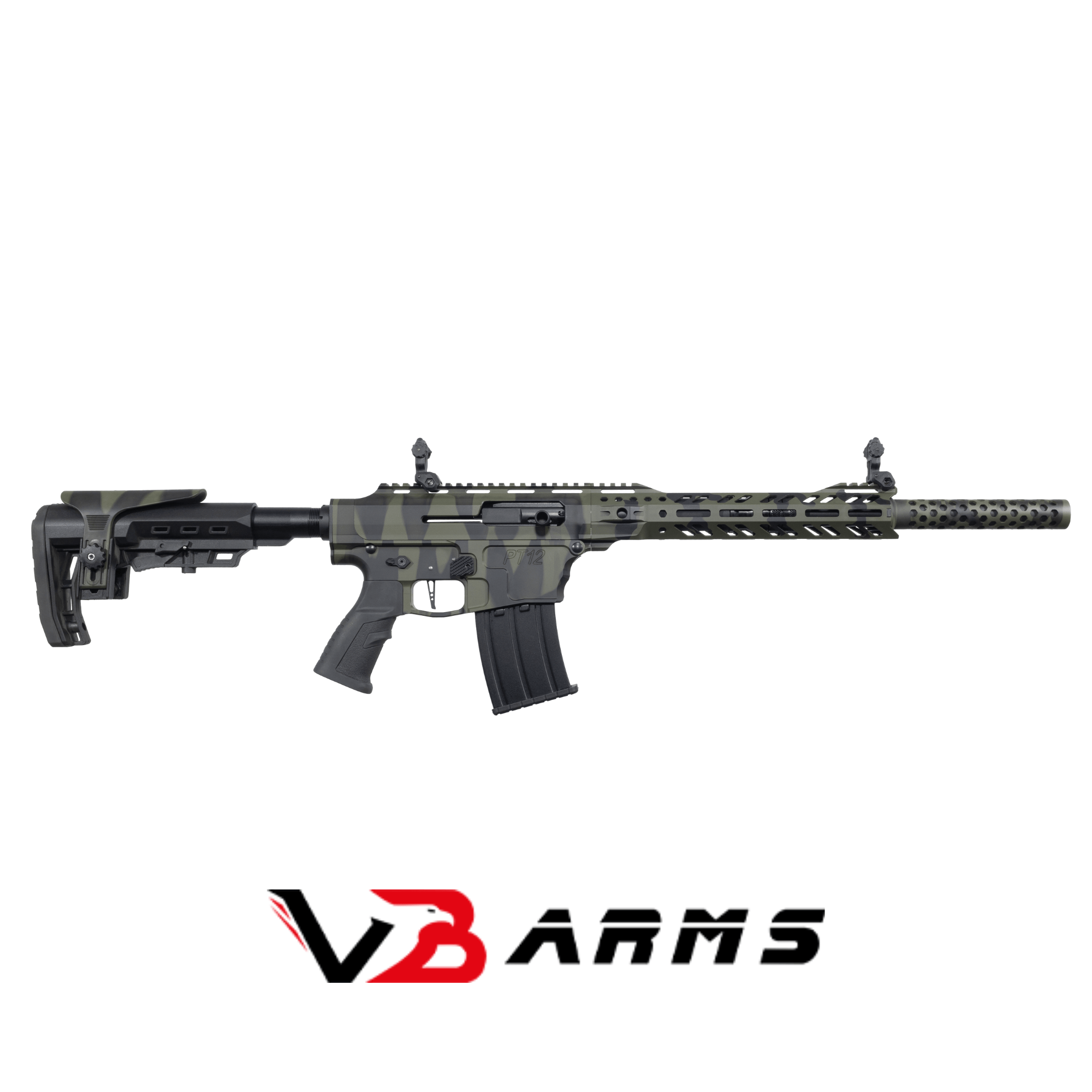 Phantom PT12-10 Haki Kamuflaj Şarjörlü Av Tüfeği
