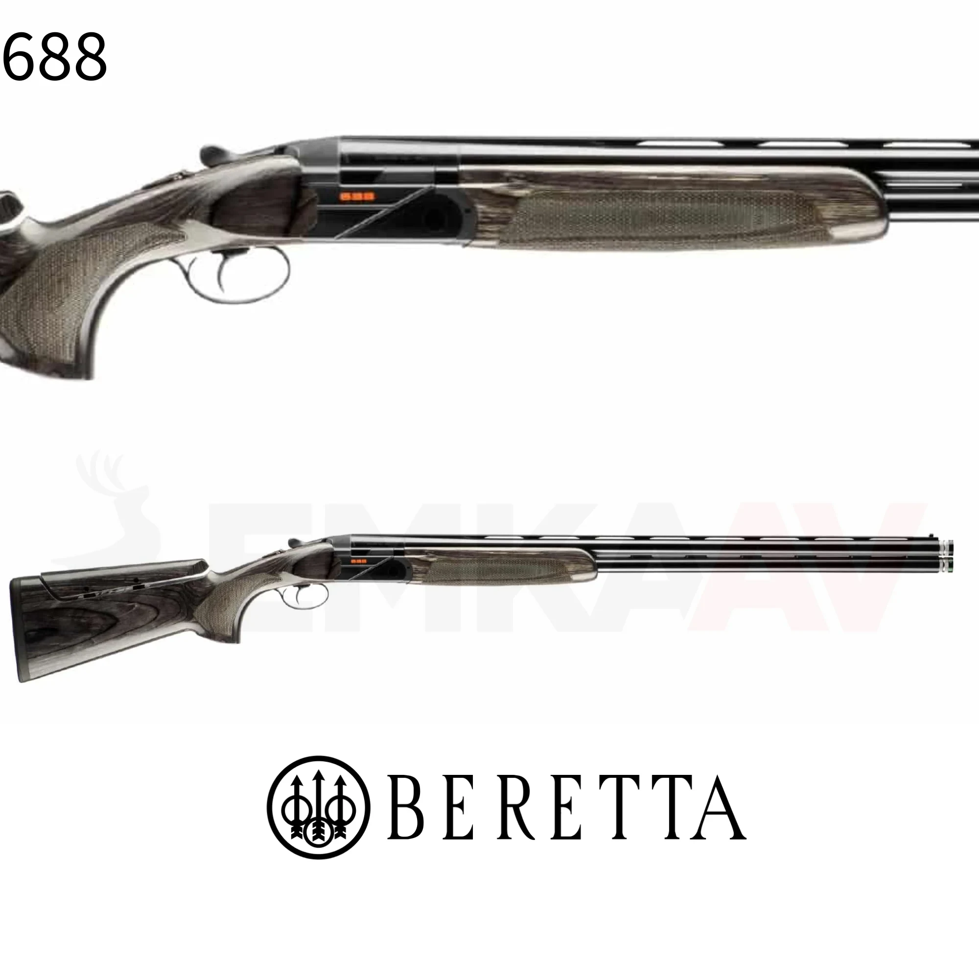 Beretta 688 Black Sporting B-Fast Süperpoze Atış Tüfeği