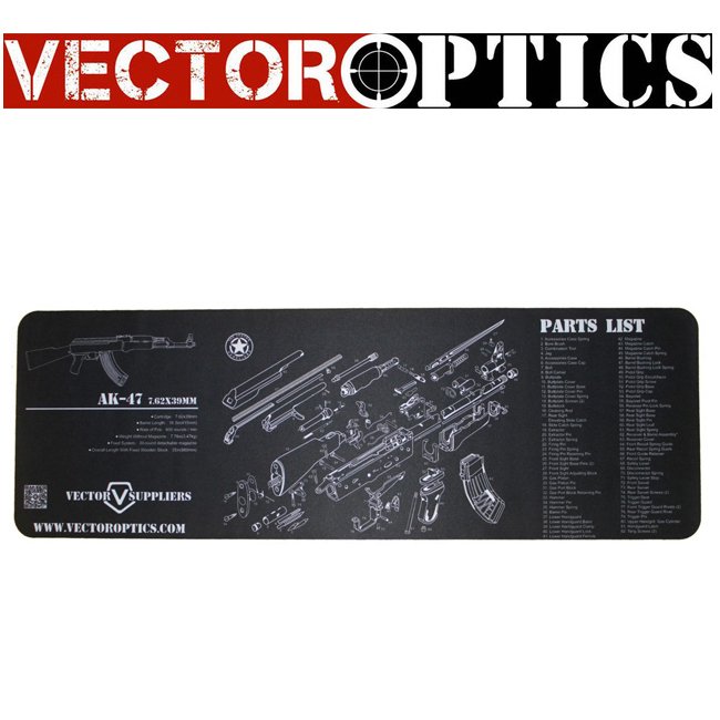 AK47 Tüfek Temizleme Servis Altlığı (Bench Mat)