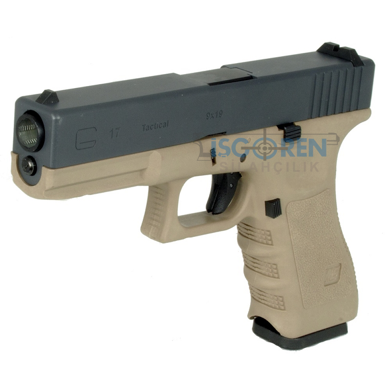 WE Glock G17 TAN Airsoft Tabanca KAMPANYA