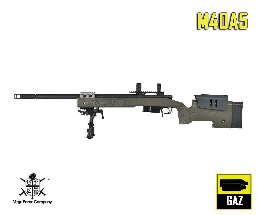 M40A5 SNIPER RIFLE OLIVE GBB (GAS VERSION)