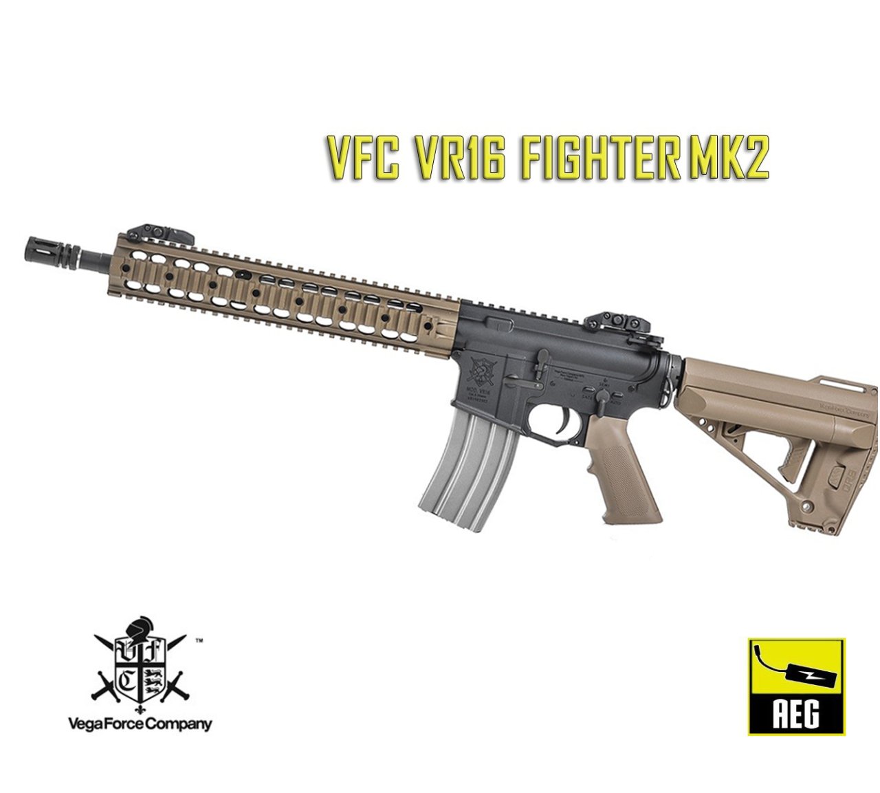 VR16 Fighter Carbine MK2 Tan AEG AIRSOFT TUFEK