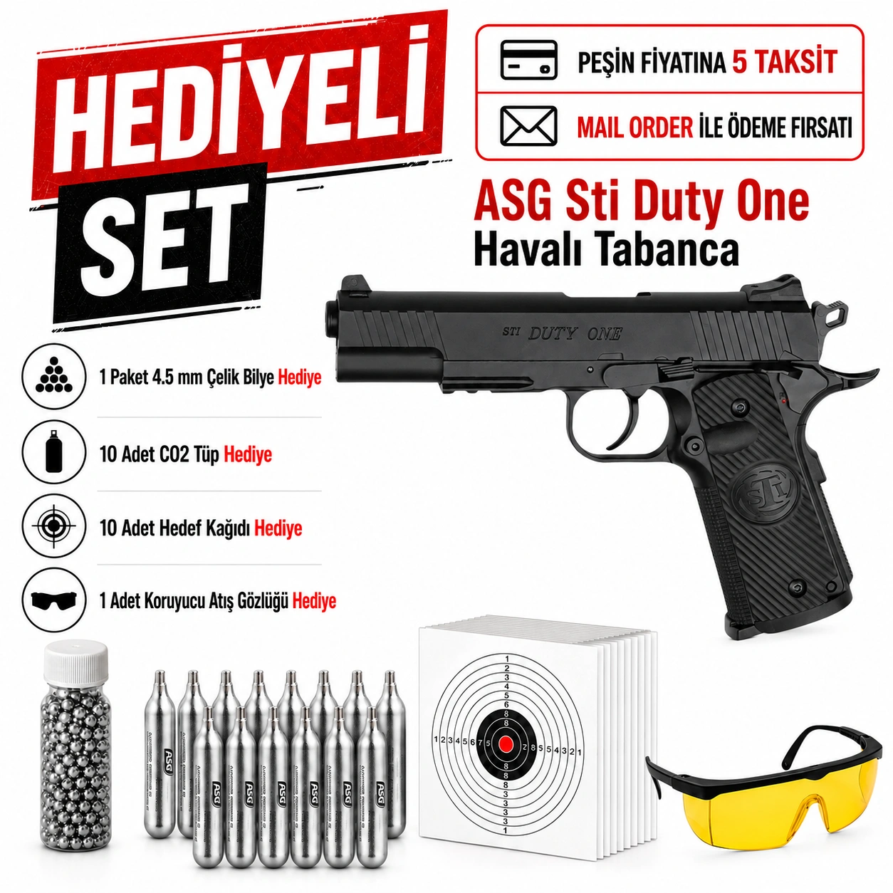 ASG Sti Duty One Havalı Tabanca 16730