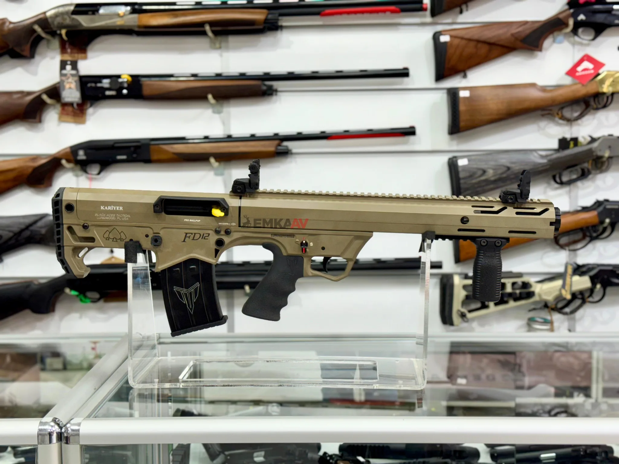 Kariyer FD12 FDE Bullpup Şarjörlü Pompalı Av Tüfeği