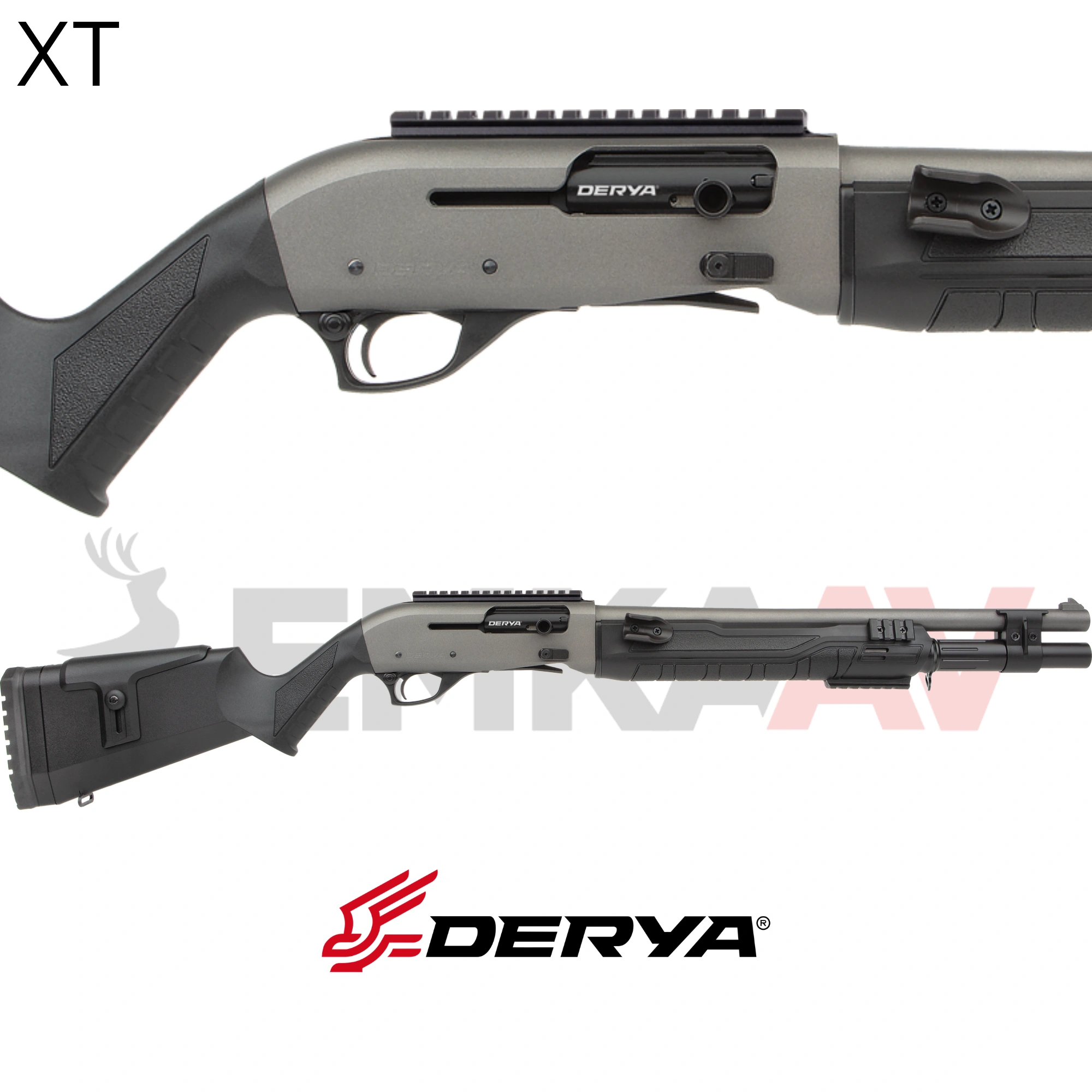 Derya XT-410 Gri Yarı Otomatik Av Tüfeği