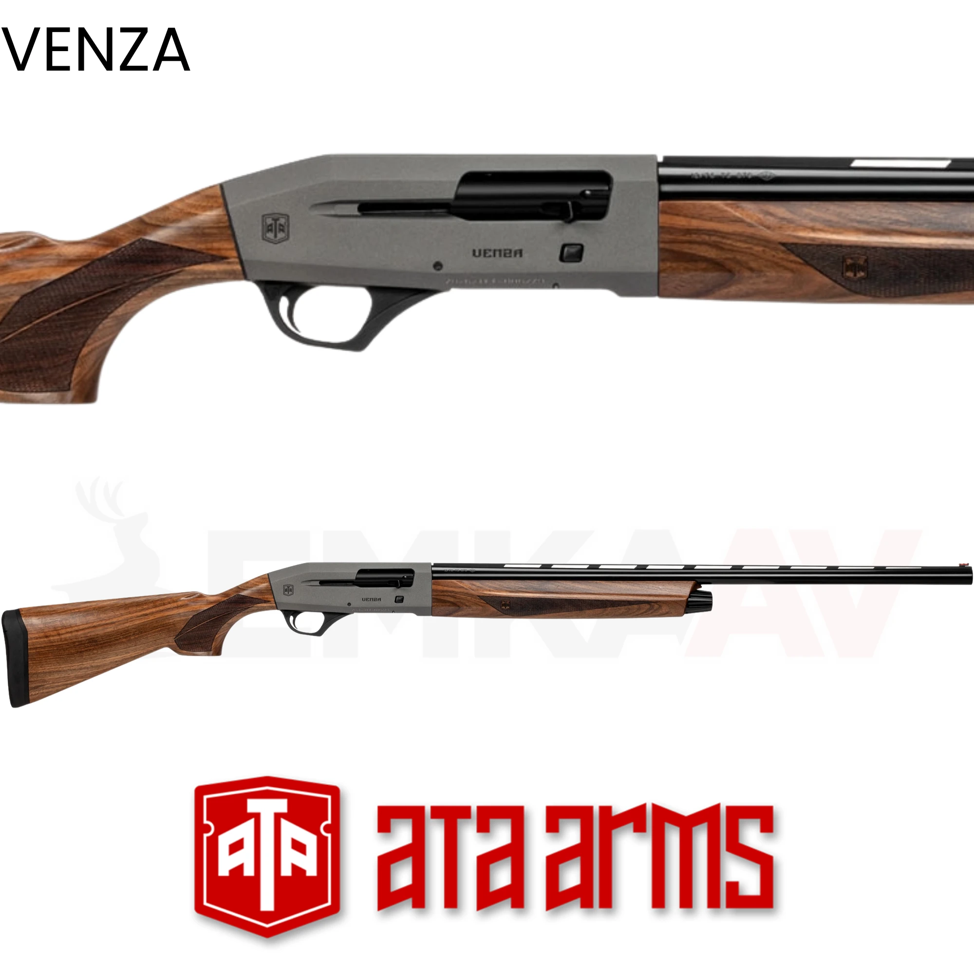 Ata Venza Gri Yarı Otomatik Av Tüfeği