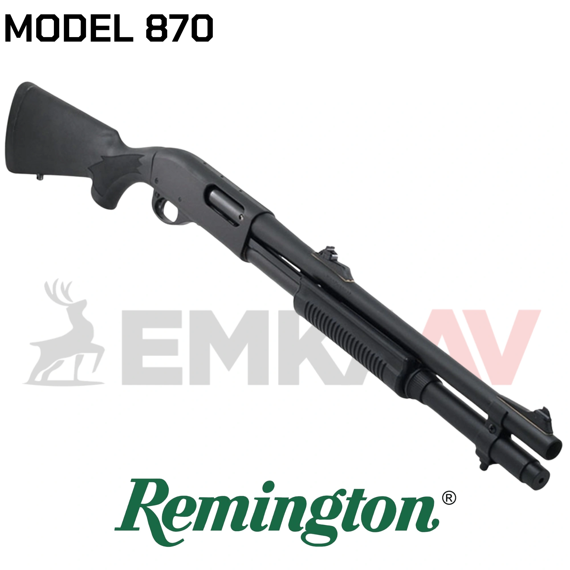 Remington Model 870 Police Magnum Gezli Pompalı Av Tüfeği (R24421)