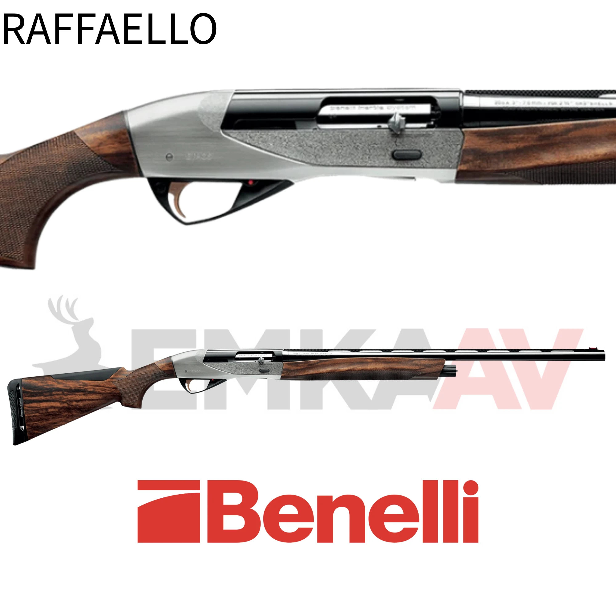Benelli Raffaello Ethos Silver 20 Yarı Otomatik Av Tüfeği