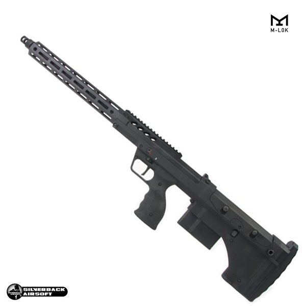SILVERBACK SRS A2/M2 (22 INCH NAMLU) DESERT TECH LISANSLI AIRSOFT SNIPER TÜFEK - SİYAH