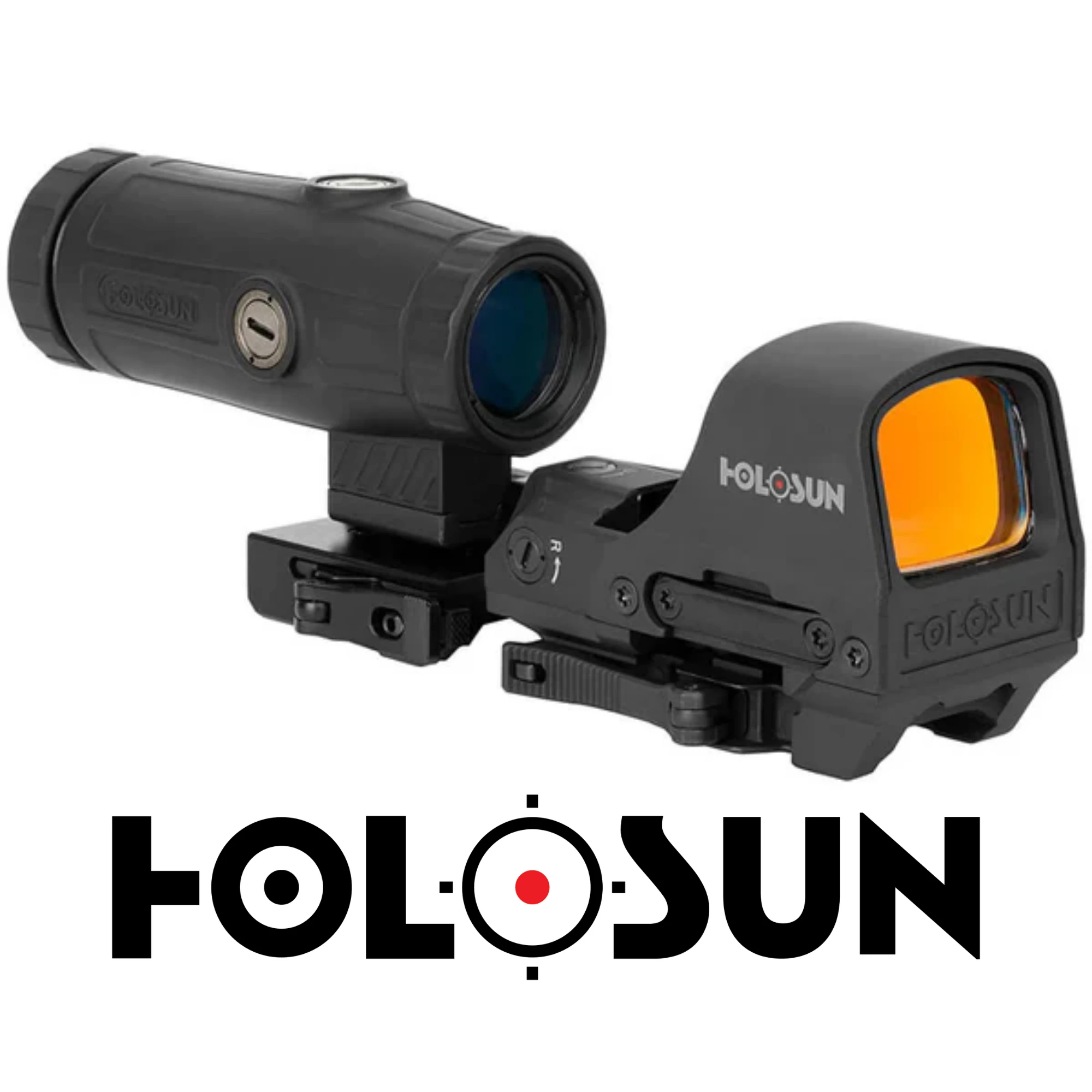 Holosun HS510C Open Reflex Sight & HM3X Magnifier Büyüteç Seti