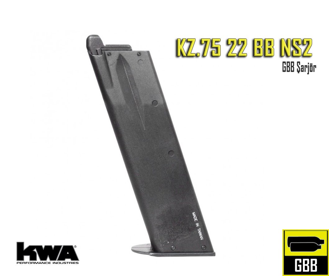 KWA KZ75 22 BB NS2 GBB YEDEK ŞARJÖR