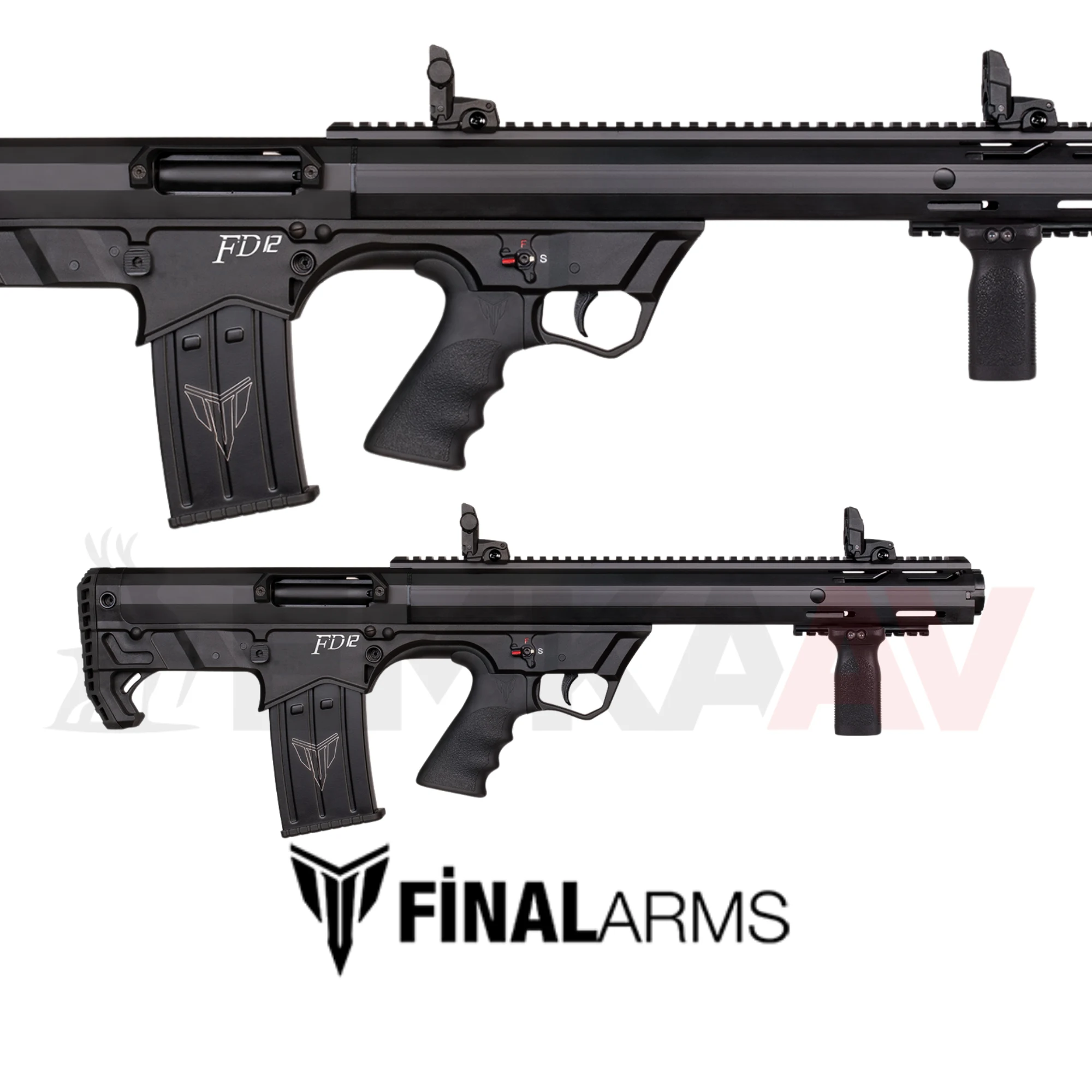 Kariyer FD12 Siyah Bullpup Şarjörlü Pompalı Av Tüfeği