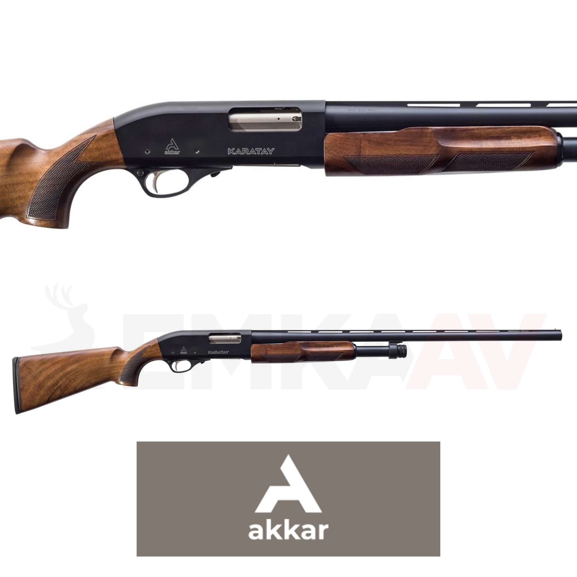 Akkar Karatay 612 Silver Pompalı Av Tüfeği