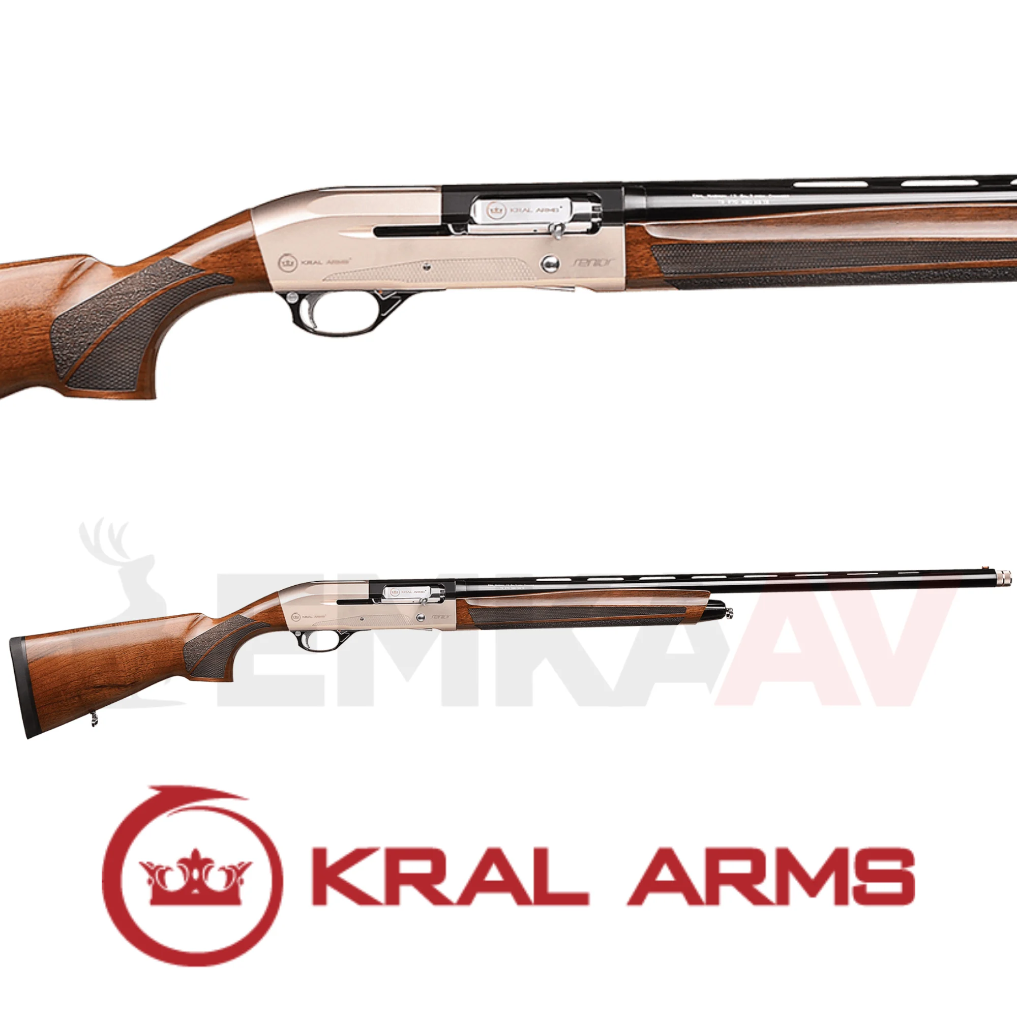 Kral Arms Senior W Ahşap Otomatik Av Tüfeği