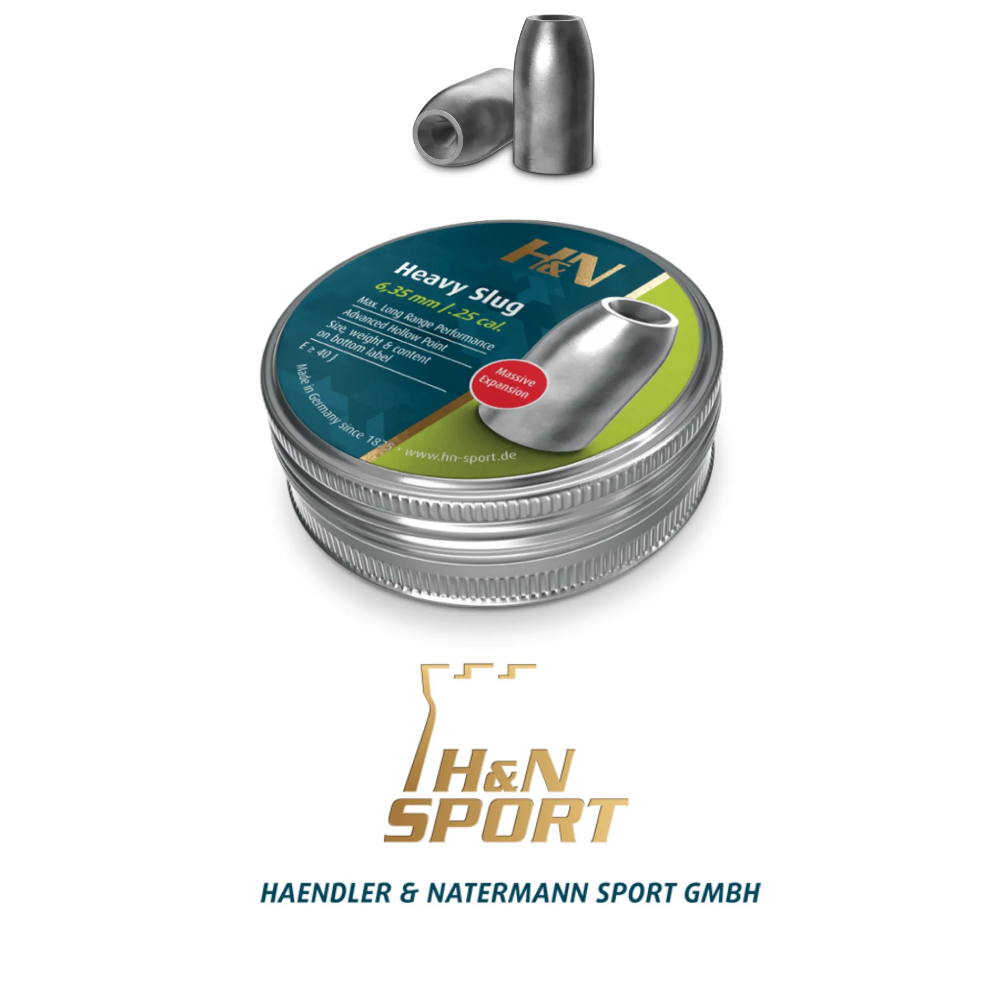H&N Heavy Slug 42 Grain 6.35 mm Saçma / 100 Adet