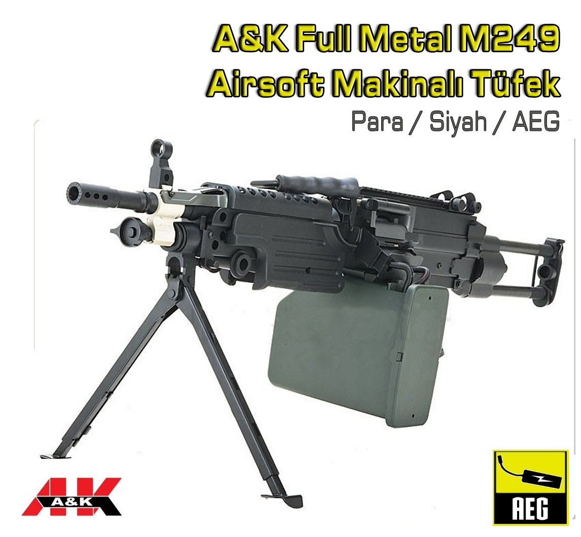 M249 PARA AIRSOFT HAFIF MAKINALI A&K