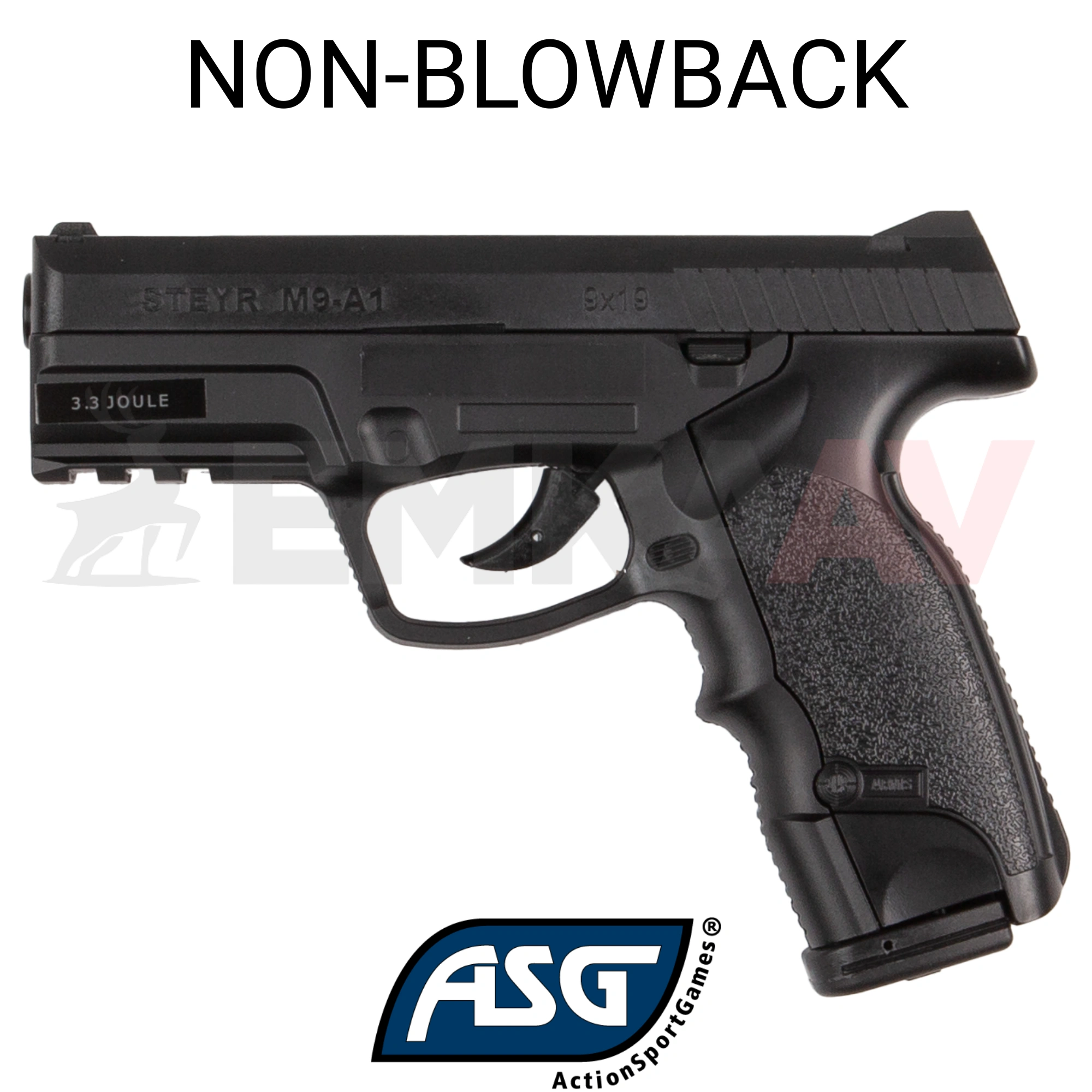 Asg Steyr M9-A1 Siyah Havalı Tabanca 16088
