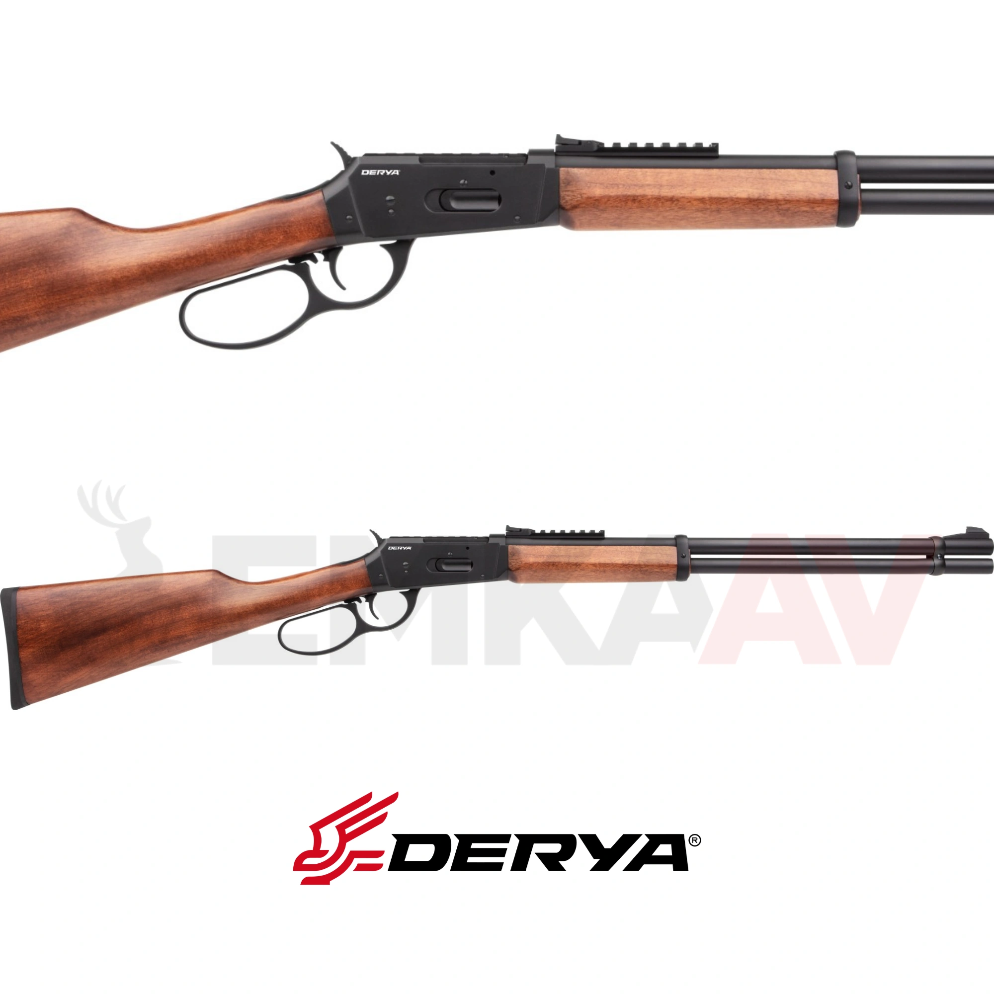Derya MD-101 Siyah Ahşap Lever Action Av Tüfeği