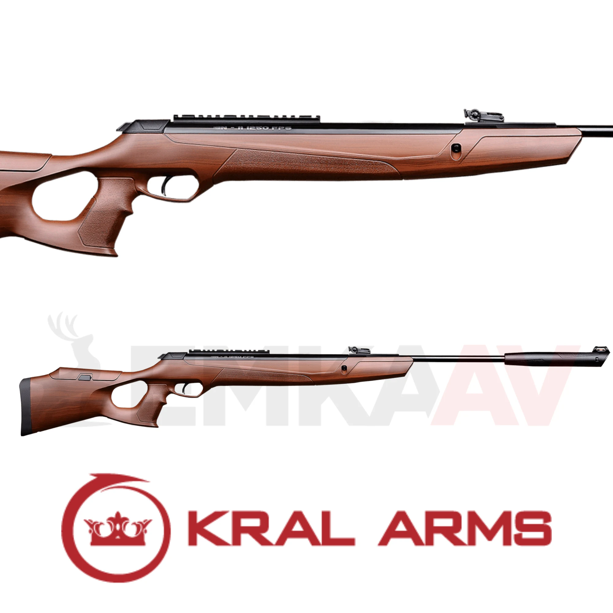 Kral Arms N-11 Arboreal Ahşap Havalı Tüfek