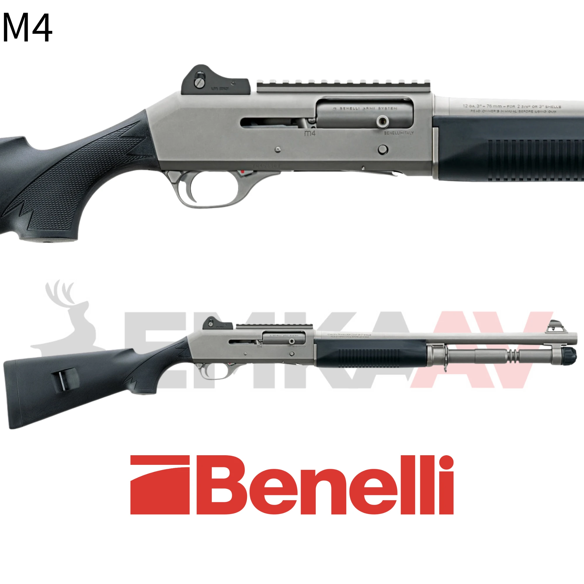 Benelli M4 Cerakote Silver Standart Yarı Otomatik Av Tüfeği