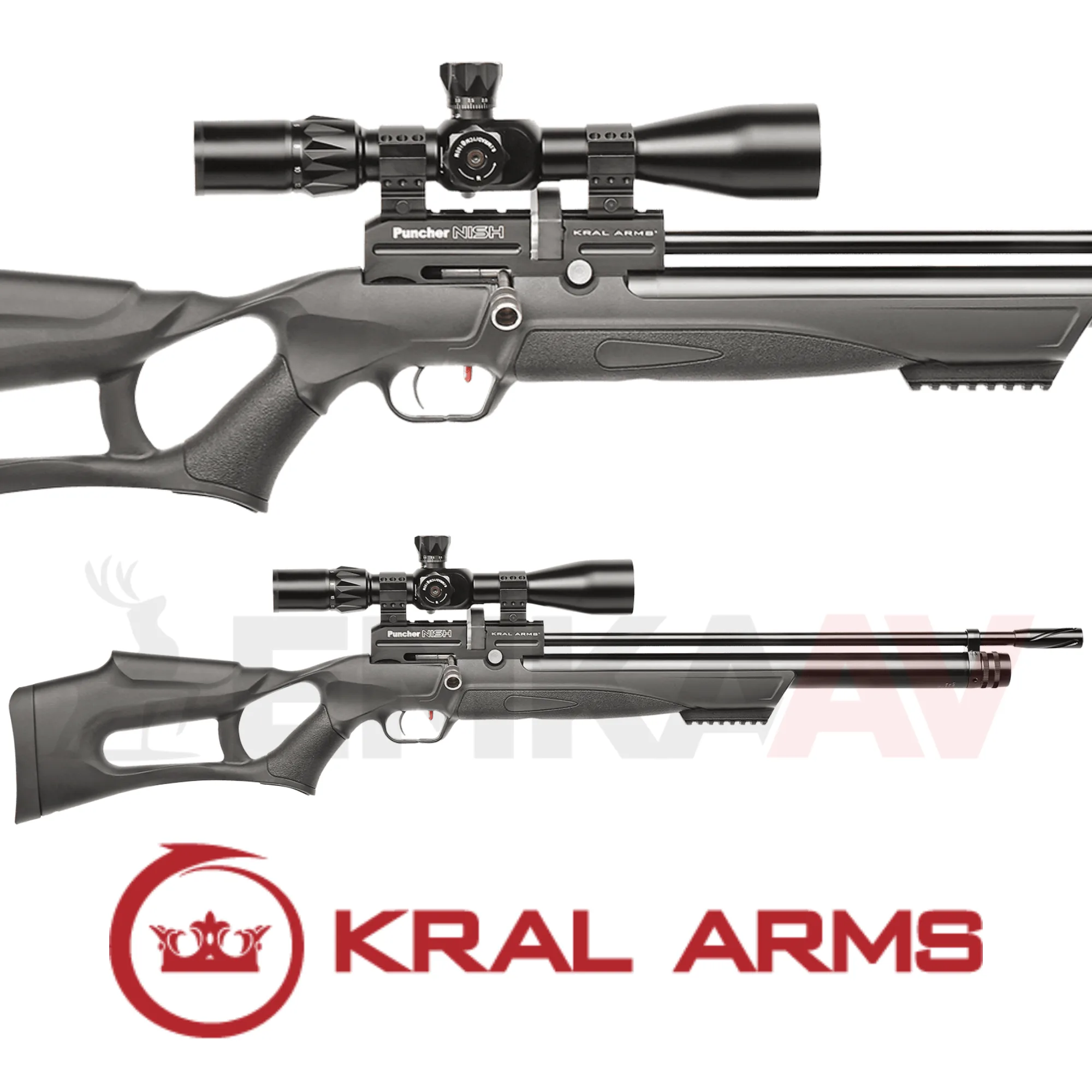 Kral Arms Puncher Nish S PCP Havalı Tüfek