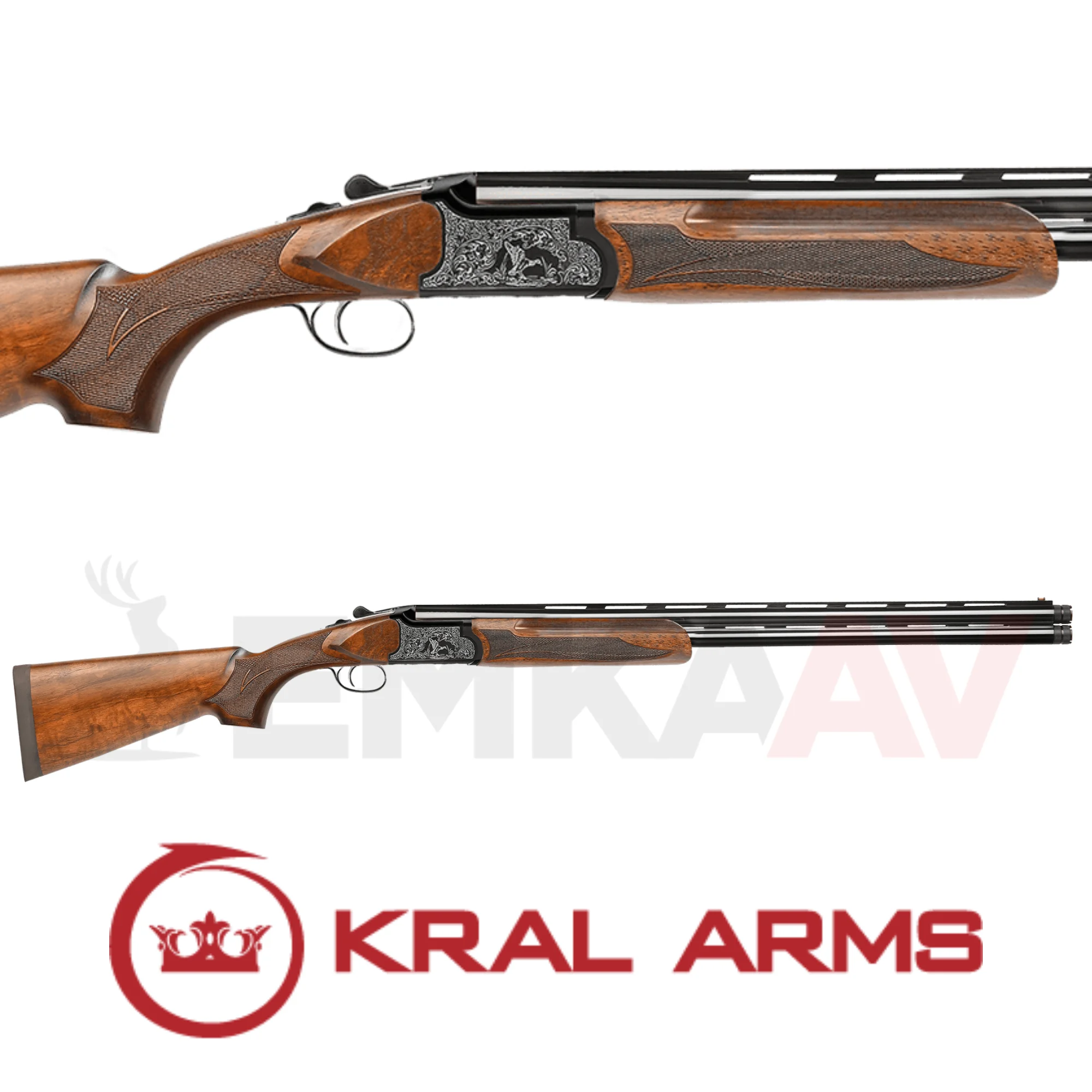 Kral Arms Tundra Siyah Süperpoze Av Tüfeği (TB-0003 - Ejektörlü)