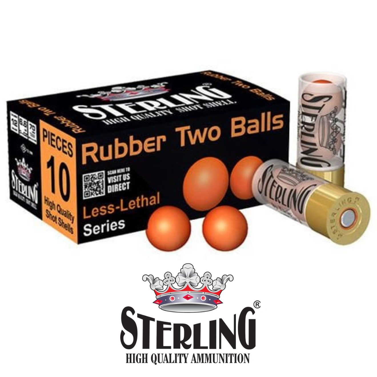 Sterling Rubber Plastik 2 Top Savunma Fişeği