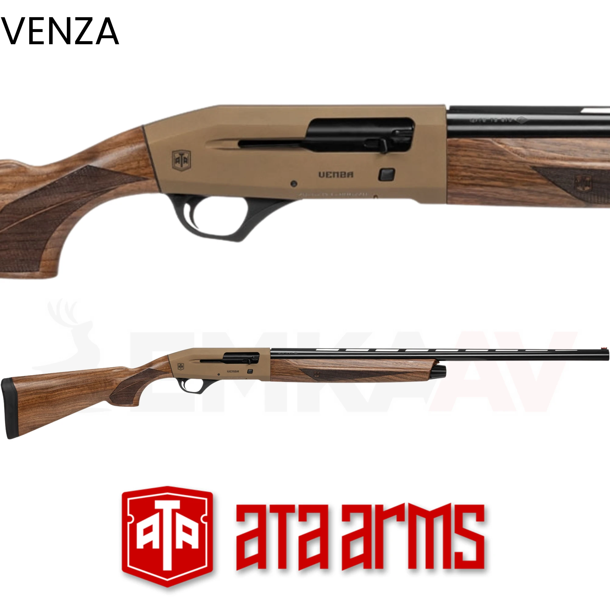 Ata Venza Bronz Yarı Otomatik Av Tüfeği