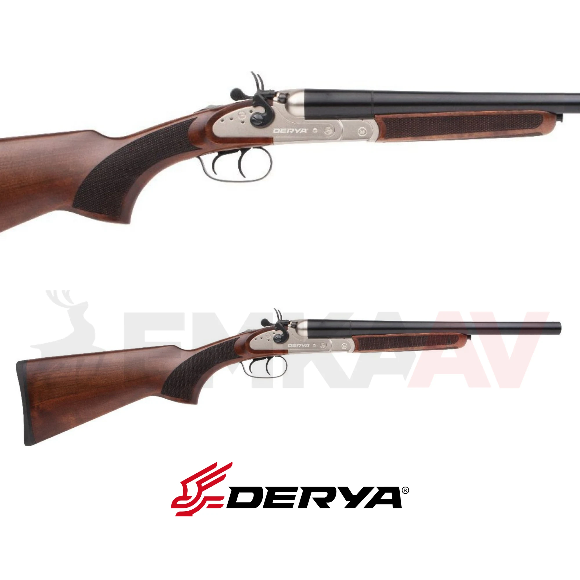 Derya Meriva MC-112 Marine 50cm Horozlu Çifte Av Tüfeği