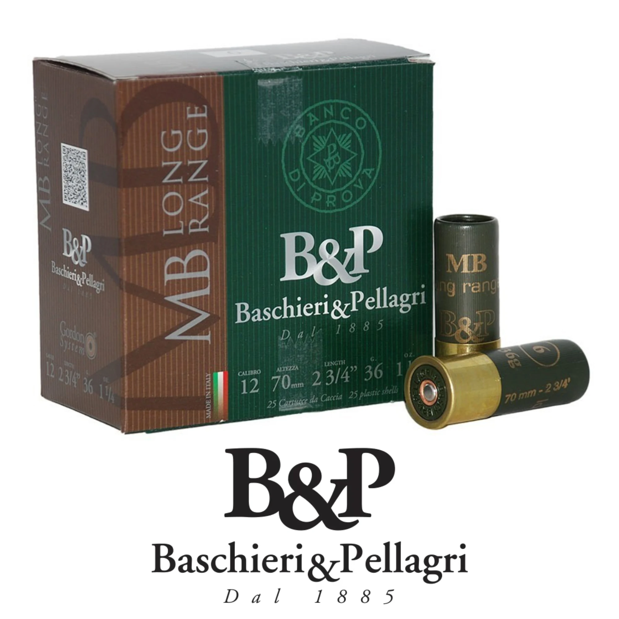 B&P MB Long Range 36 Gram 12 Kalibre Av Fişeği