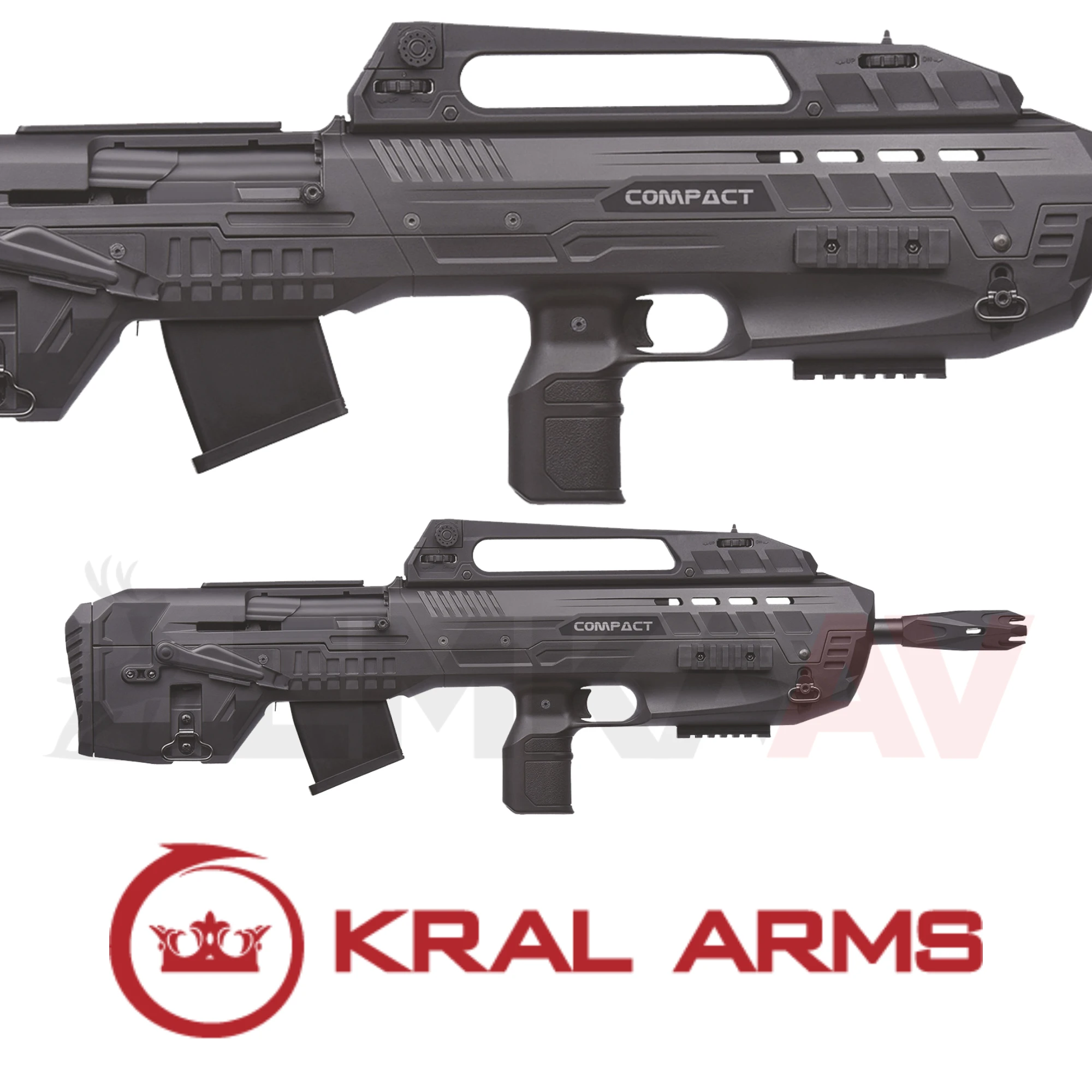 Kral Arms Compact Siyah Şarjörlü Av Tüfeği