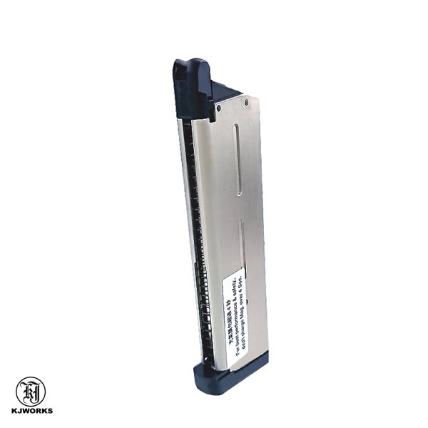 KJ Works 1911 MEU 26BB GBB Airsoft Şarjör - Gümüş Renk  KP-07