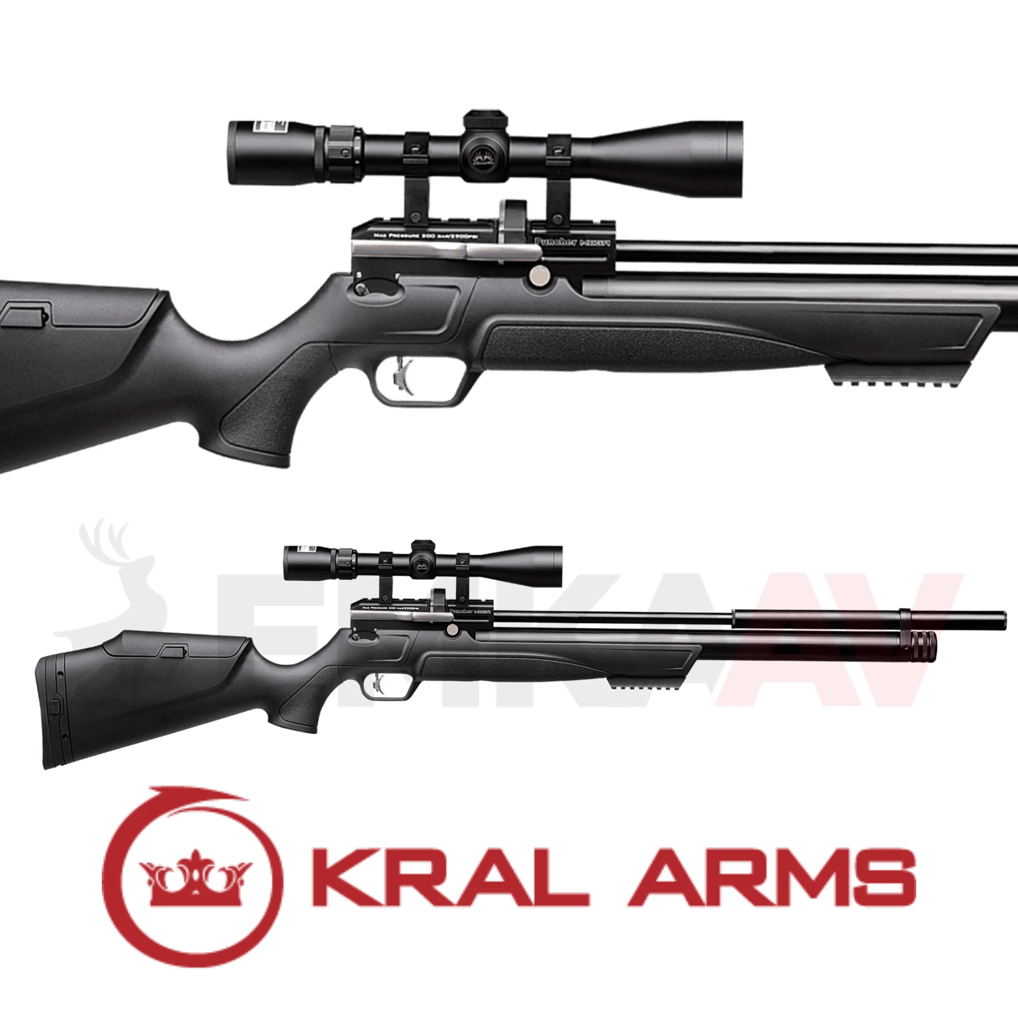 Kral Arms PCP Puncher Mega S Havalı Tüfek